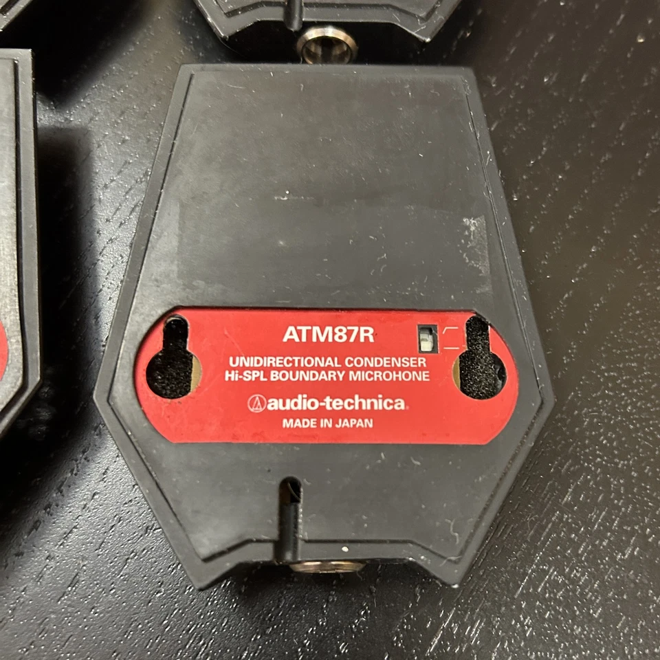 4x Audio-Technica ATM87R Unidirectional Condenser Hi-SPL Boundary Microphones - Image 3 of 4