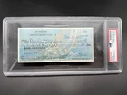 Joe Montana Autographed Personal Check Rookie Year 1979 PSA/DNA Signed Rare!