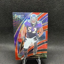 2025 Panini Select Prizm Club Level Ray Lewis #299 Serial Numbered 03/49 Ravens
