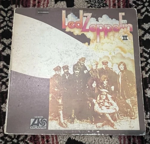 New ListingLED ZEPPELIN II LP Robert Ludwig HOT MIX ATLANTIC RL BOTH Sides 1969 Monarch G+