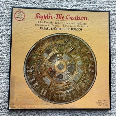 HAYDN THE CREATION, RAFAEL FRUHBECK DE BURGOS - 2 LP SB-3859
