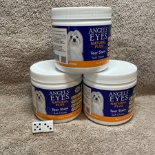 Lot Of 3 / Tear Stain Chicken Flavored Natural Soft Chews for Dogs, 90ct Each