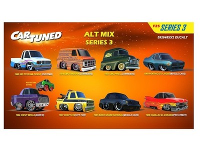 2025 CarTuned 1:64 Series 3 Hobby Alternate Assortment 8 Car
