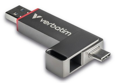 Verbatim Dual QuickStick 32040 128 GB USB 3.2 (Gen 1) Type A, USB 3.2 (Gen 1)...