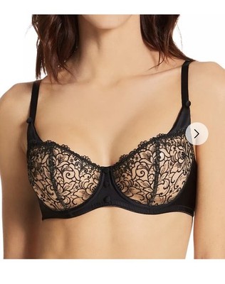 Aubade Karl Lagerfeld BH schwarz Fr 85B Eur 70 Us 32