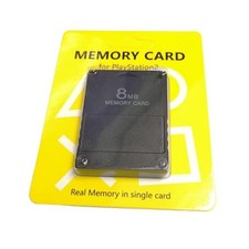 PS2 Memory Card 8/256MB Large Capacity Compatible with PS2 Series Game Archive