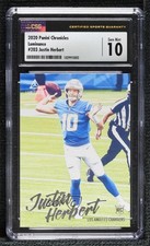 2020 Chronicles Luminance Update Rookies Justin Herbert #203 CSG 10 Gem Mint ni4