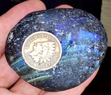 The Biggest UV Sea Glass Multi EVER: 128 Grams  A Real Davenport Beach Legend 