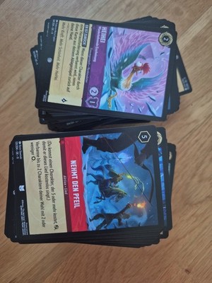 Disney Lorcana Bulk Set 11 Winterzauber Common Uncommon 350+ Karten