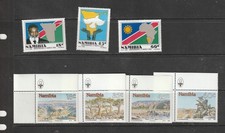 Namibie Scott# 659-661 & 662-665 MNH 2 jeux complets