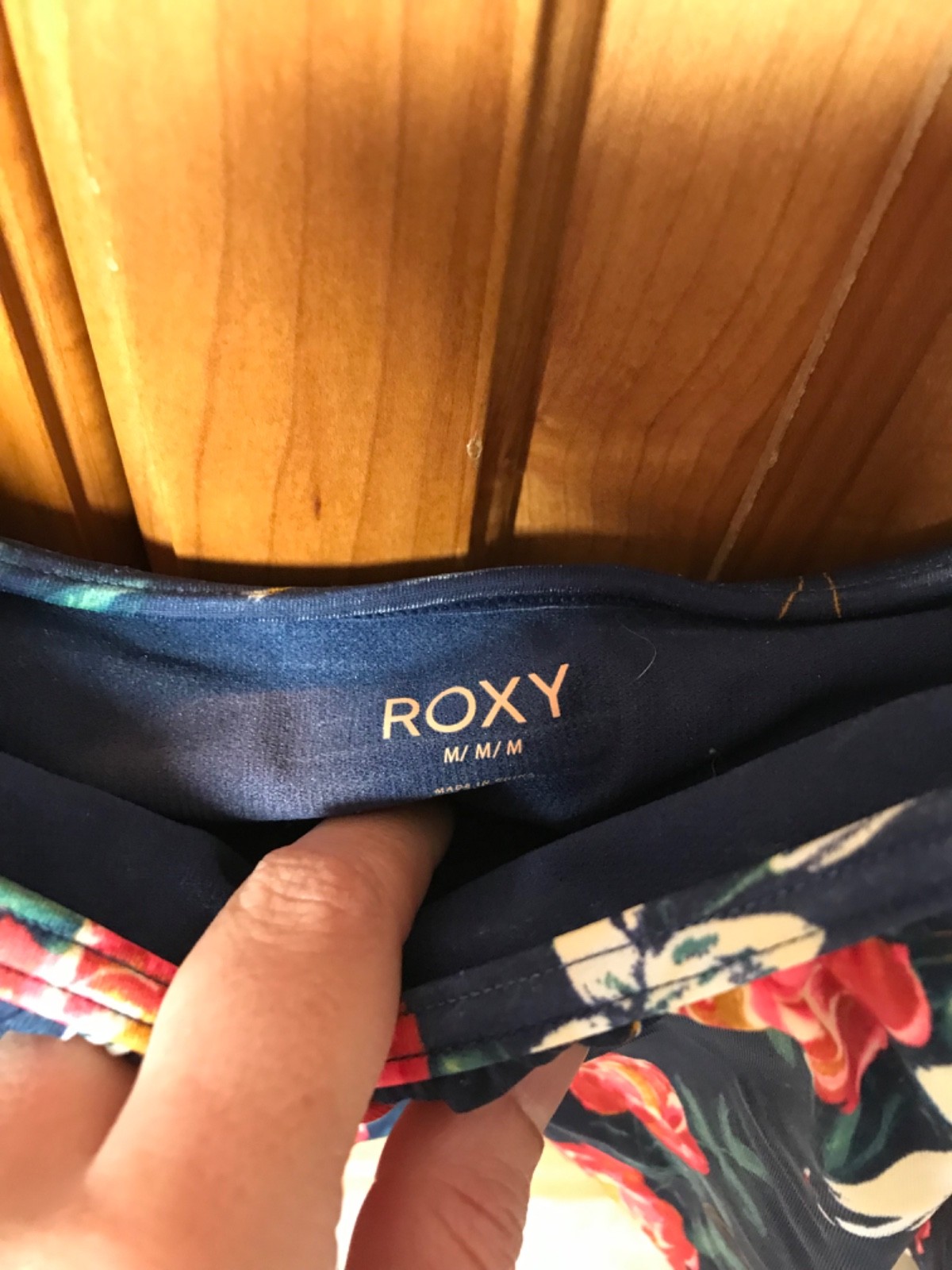 roxy bikini medium top large bottom - image 3