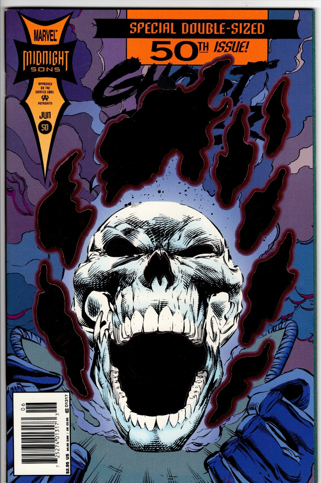 GHOST RIDER  #50 (1994): Newsstand: NM