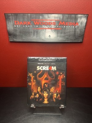 Scream 4 (4K UHD+Blu-ray+Digital) Factory Sealed***SOLD OUT***