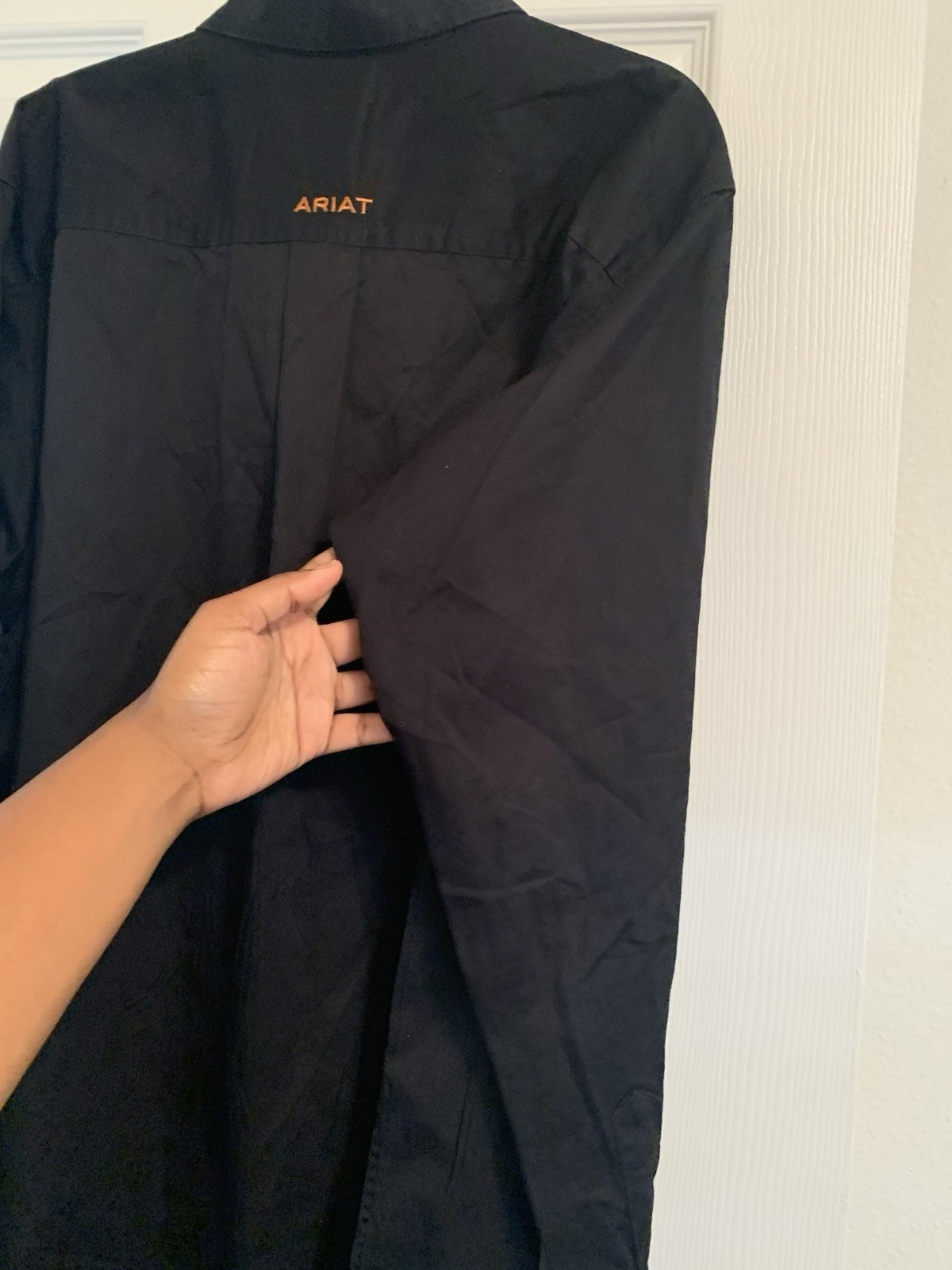 ARIAT Solid Twilight Classic Button Down Long Sle… - image 6