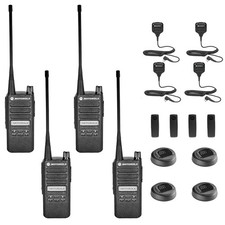 Motorola CP100D Analog , UHF Portable Two Way Radio With Display and Limited