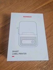 NIIMBOT B21S Smart Label Printer – Black – Portable Bluetooth Thermal Printer
