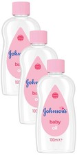 Image of Johnson's Baby Oil, 100 ml (Pack of 3)