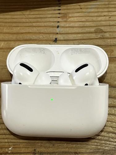 Genuine Apple AirPods Pro 1st Gen A2084 w/ Case - Working requires repair thumbnail 2