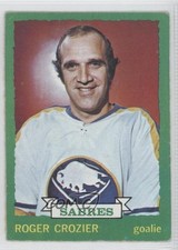 1973-74 O-Pee-Chee Dark Back Roger Crozier #153 0a1
