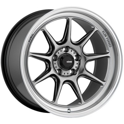 Konig Countergram 18x8.5 5x100 +40mm Hyper Chrome Wheel Rim 18'' Inch