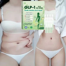 GLP-1 SIX-in-ONE Health Solution Oral Liquid, Advanced Body Care Liquids Drop US