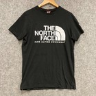 The North Face Mens T-Shirt Size Small Black Short Sleeve Cotton Crew Neck 16927