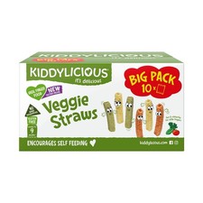 Kiddylicious Veggie Straws Box Delicious Snacks for Kids Suitable for 9 Months