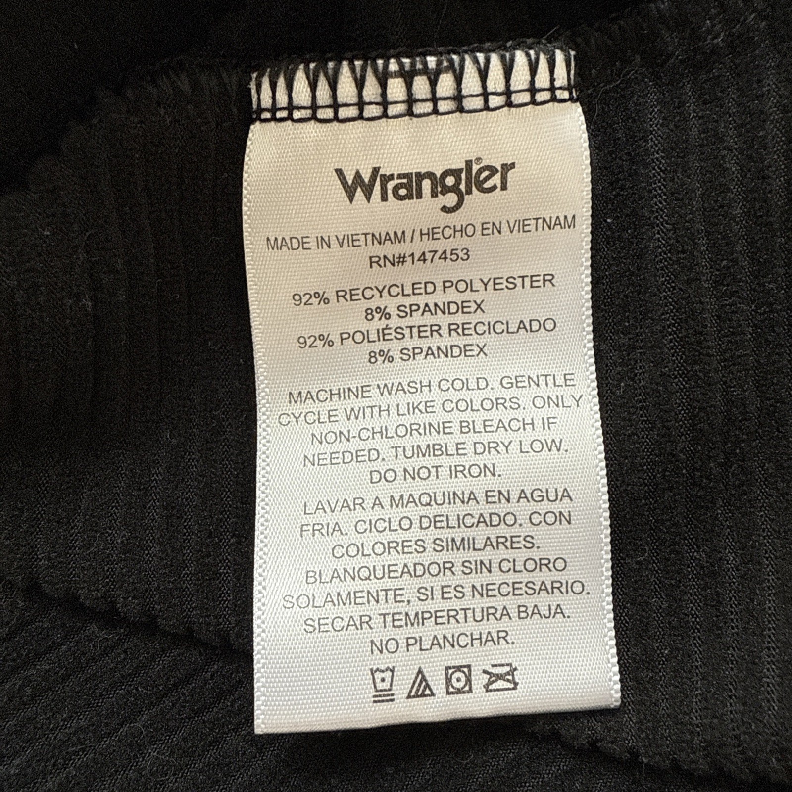 Mens Wrangler Workwear Performance Layer Black To… - image 10