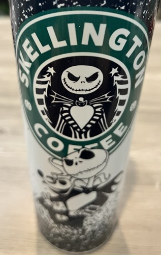 Bicchiere Skellington Coffee Nightmare Before Christmas Starbucks 20 oz - Foto 2 di 6