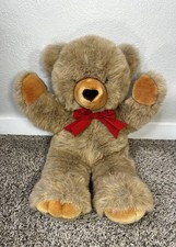 JC Penny Holiday Collection Vintage Brown Teddy Bear Plush 23 Christmas 1994