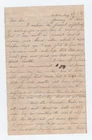 1864 Mecklenburg NC CONFEDERATE CIVIL WAR LETTER to Soldier in 56th NC Infantry