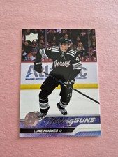 2023-24 Upper Deck Series 1 Young Guns Luke Hughes New Jersey Devils #248