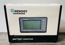 Renogy 500A Battery Monitor w/ Shunt, High and Low Programmable Alarm