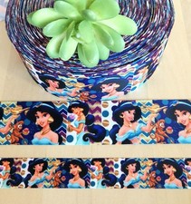 7/8 1.5 1 YD Aladdin Grosgrain Ribbon Princess Jasmine Magic Carpet Disney