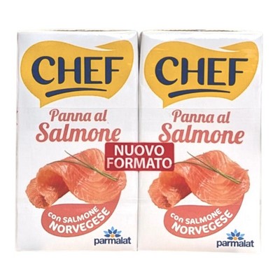 Parmalat Chef Panna Al Salmone - Chef Panna Lachscreme x2 125ml