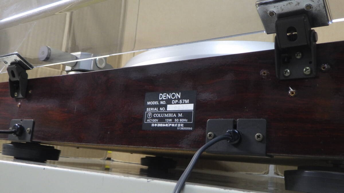 ◆大感謝祭!! DENON DP-57M プラッター m0t9328 ◇大感謝祭!! DENON DP-57M プラッター m0t9328