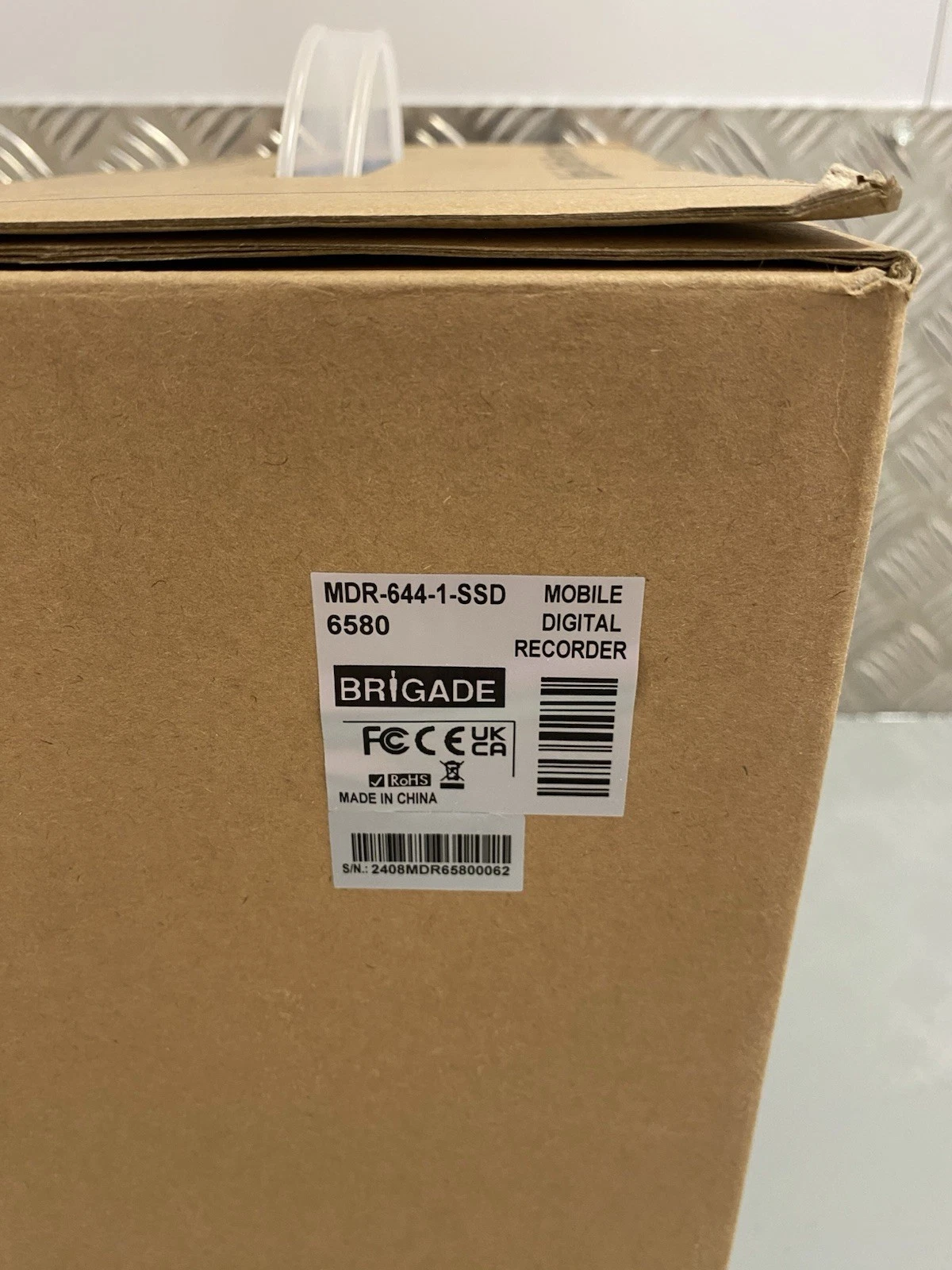 Brigade MDR-644-1-SSD Series 8 Channel 1TB Mobile Digital Recording System New 3