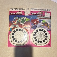 View-Master 3 Reels Voltron and Transformers 1985 for Ages 3-7 Years