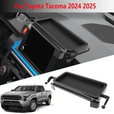 For Toyota Tacoma 2024-2026 8 Screen Accessories Dashboard Organizer Tray Black For Toyota Tacoma 2024-2026 8 Screen Accessories Dashboard Organizer Tray Black