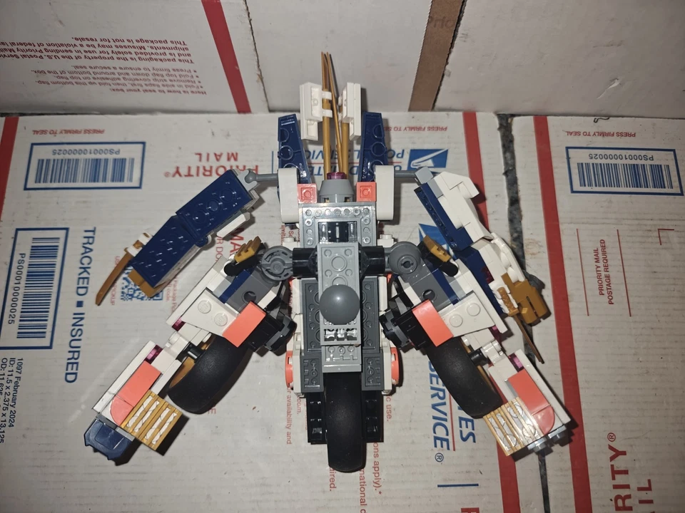 Lego Ninjago 71792 Sora's Transforming Mech Bike Racer Used Incomplete - Image 2 of 2