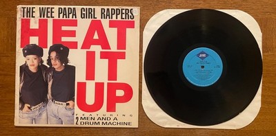 The Wee Papa Girl Rappers - Heat It Up - 1988 pressing. Hip hop. Acid house.