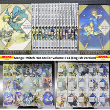 Witch Hat Atelier Manga Vol 1-14 English Version Comic Books New FULL/HALF SET