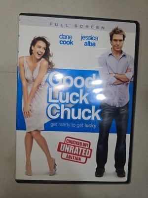 Good Luck Chuck DVD 2007 Unrated Edition Dane Cook Jessica Alba | eBay