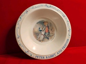 Peter Rabbit And Friends Dishes By Eden, Bowl And Plate EUC