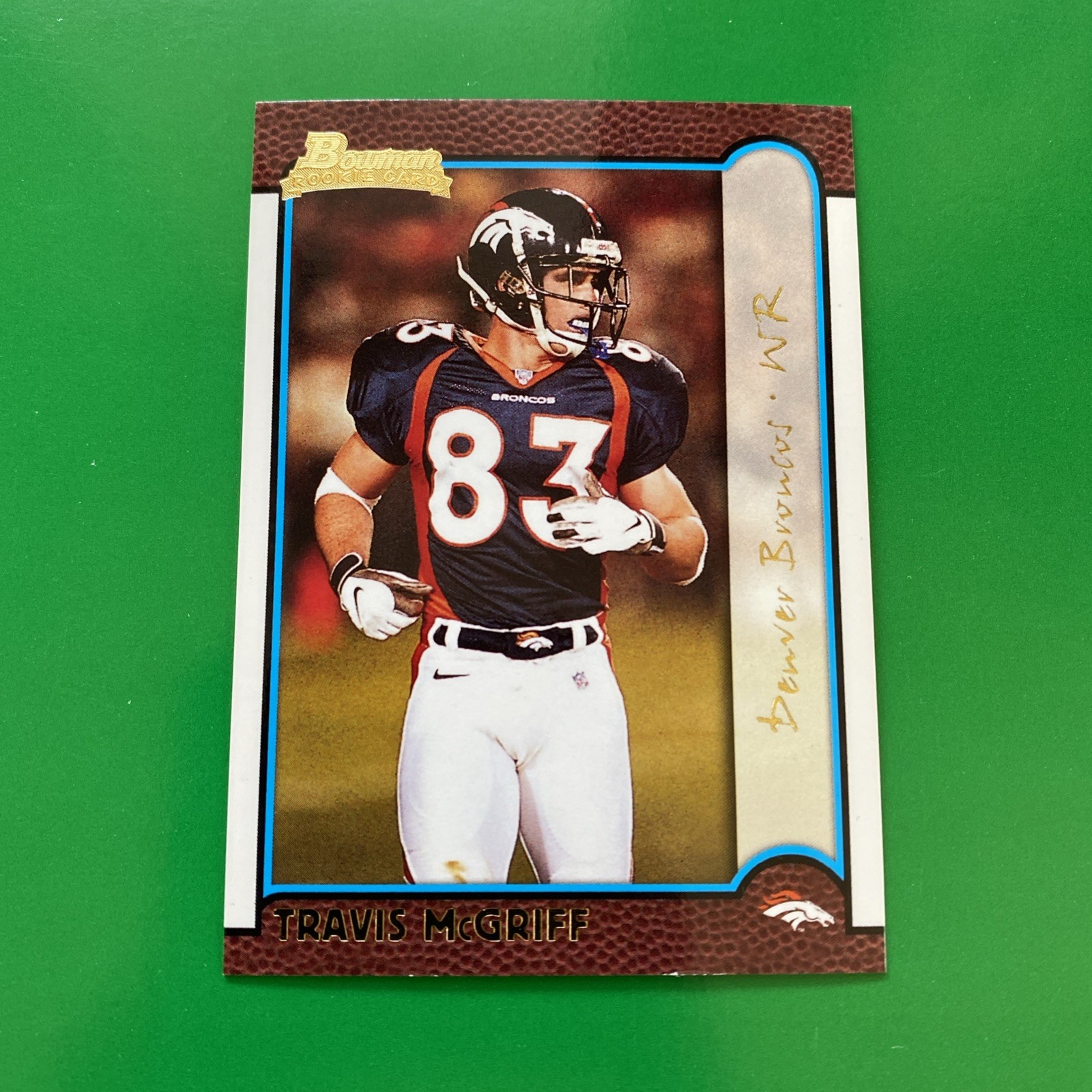 Travis McGriff Bowman #196 Gold