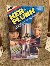 Vintage 1991 Kerplunk Skill Action Game - 90's Tyco Marbles Sticks Ker-Plunk