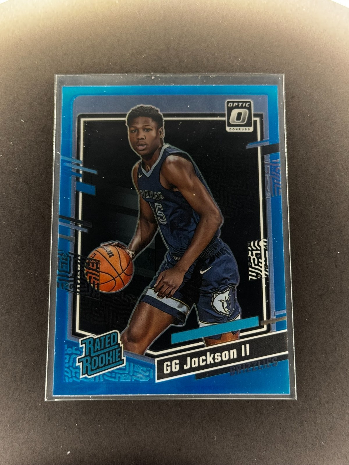2023-24 Panini Donruss Optic - GG Jackson II Blue /249 Rated Rookie GRIZZLIES