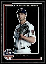 2022 Panini USA Baseball Stars & Stripes Adam Stone USA #32