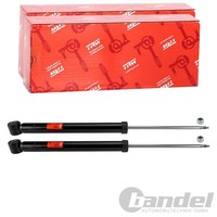 2X TRW Gasdruck StoßDÄMpfer Satz Hinten Passend FÜR Seat Toledo Skoda Octavia