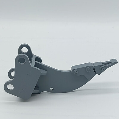 Metal Scarifier Bucket Double Eagle Excavator Toy for E111/E010/EC160